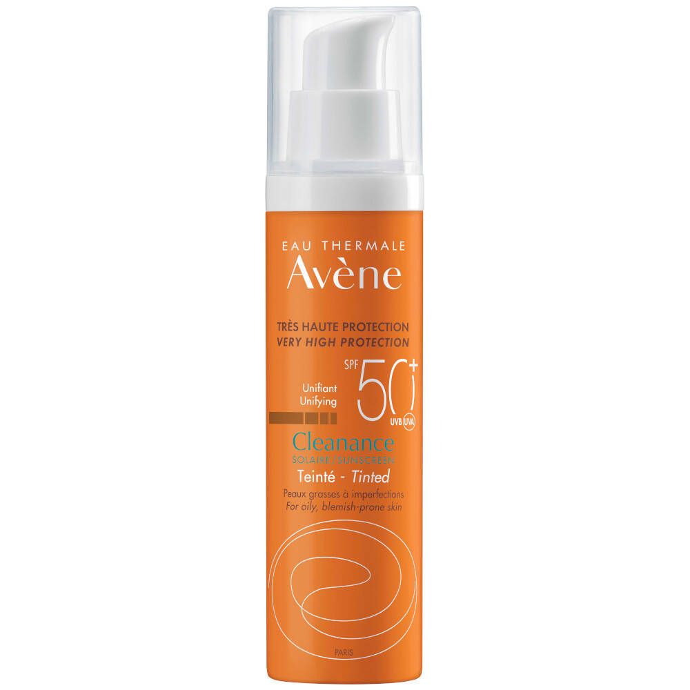 Image of Avene Cleanance Getönter Sonnenschutz SPF50+