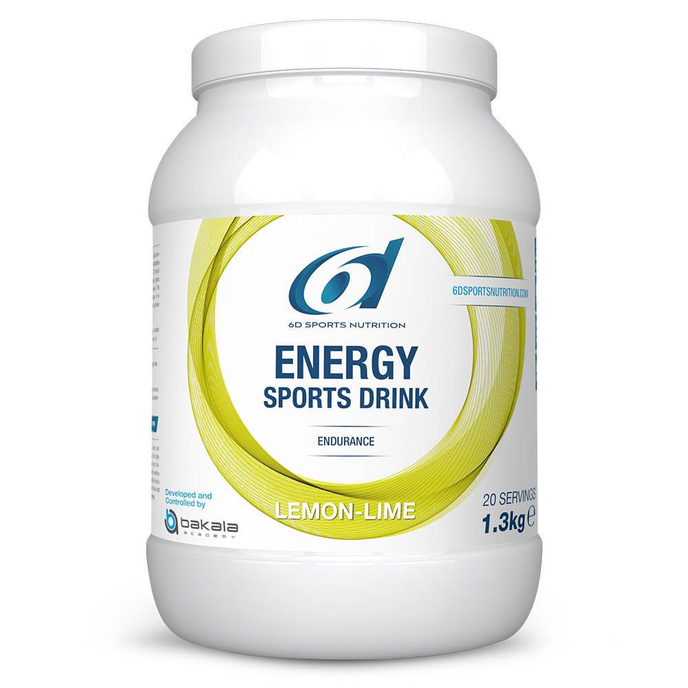 Image of 6D Sports Nutrition Energy Sports Drink Zitrone-Limette