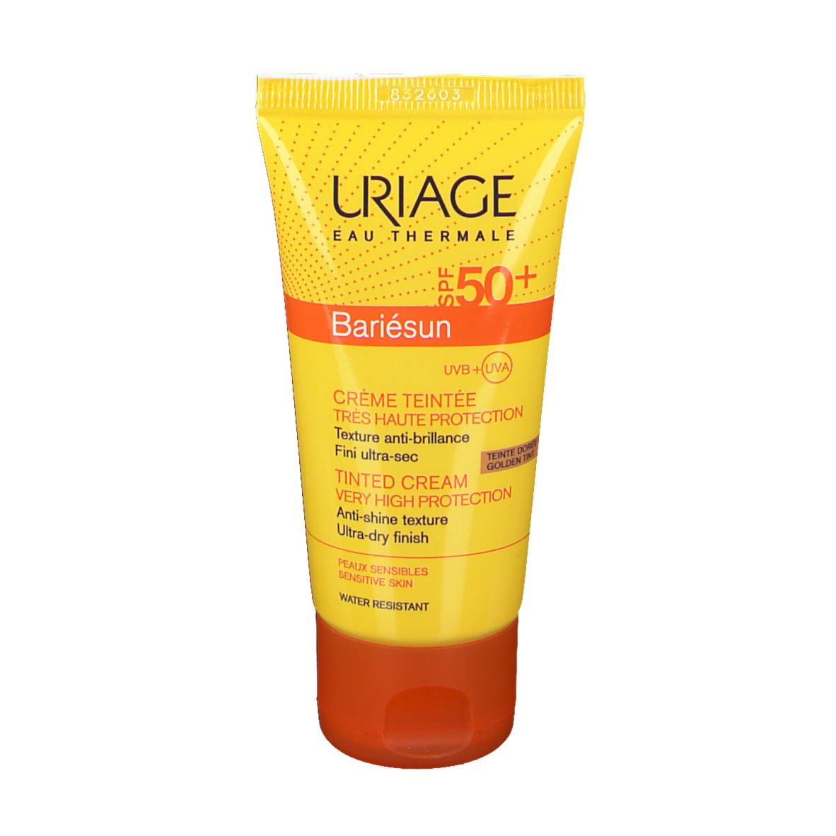Uriage Bariésun Crème teintée dorée SPF50+