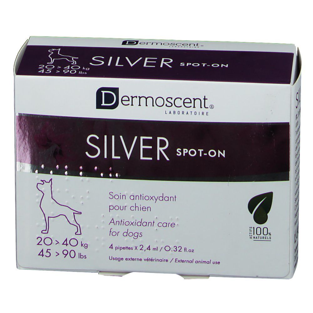 Dermoscent® Silver SpotOn für Hunde 2040 kg shopapotheke.ch