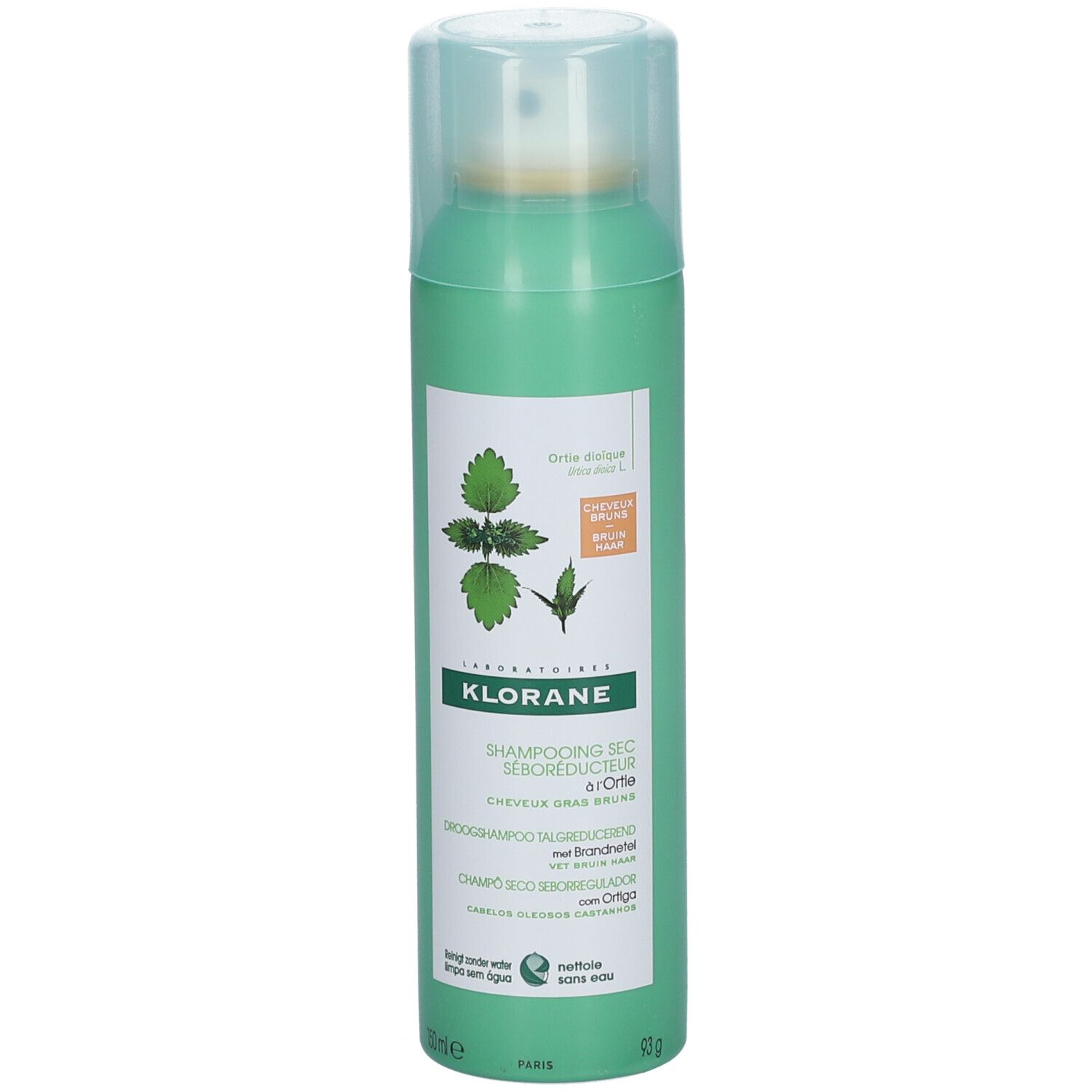 KLORANE Talgreduzierendes Trockenshampoo mit Brennessel