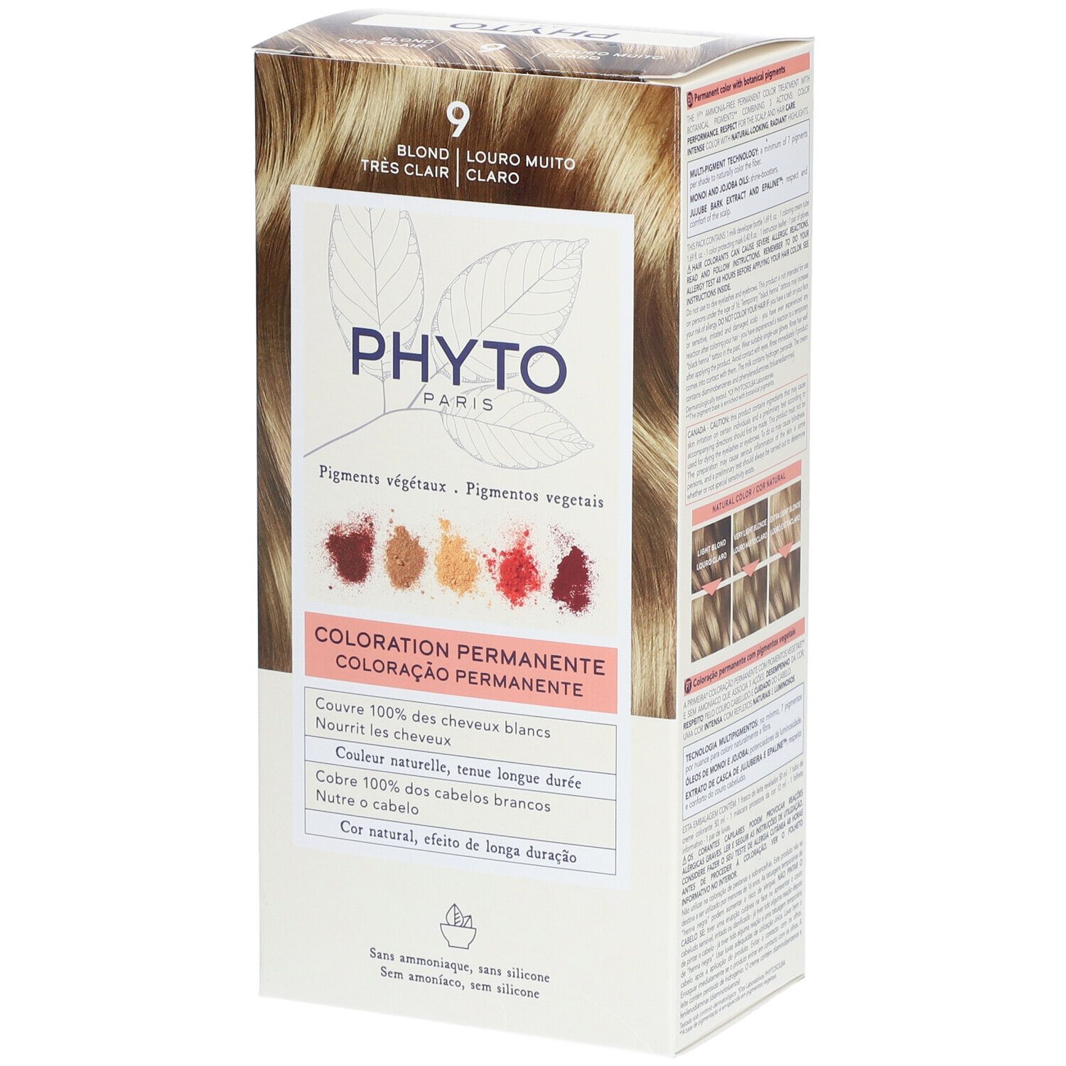 PHYTOCOLOR 9 Sehr hellblond