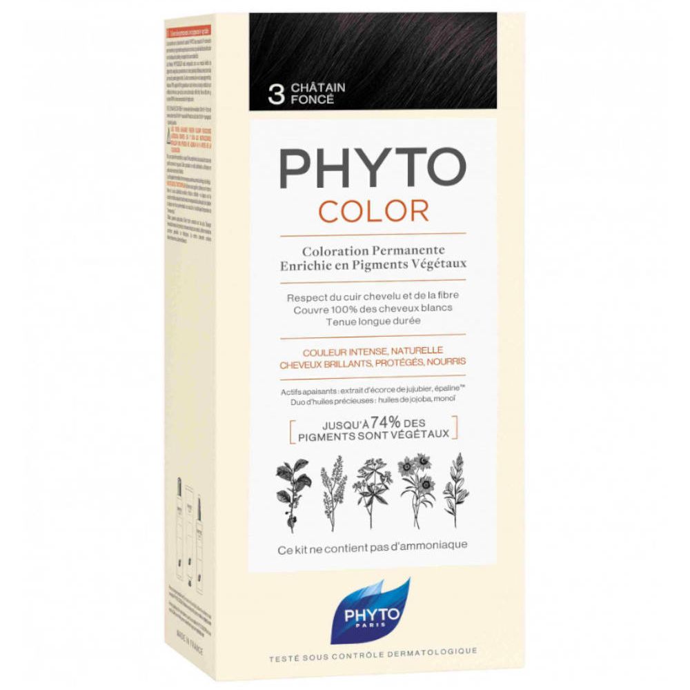 PHYTOCOLOR 3 dunkelbraun