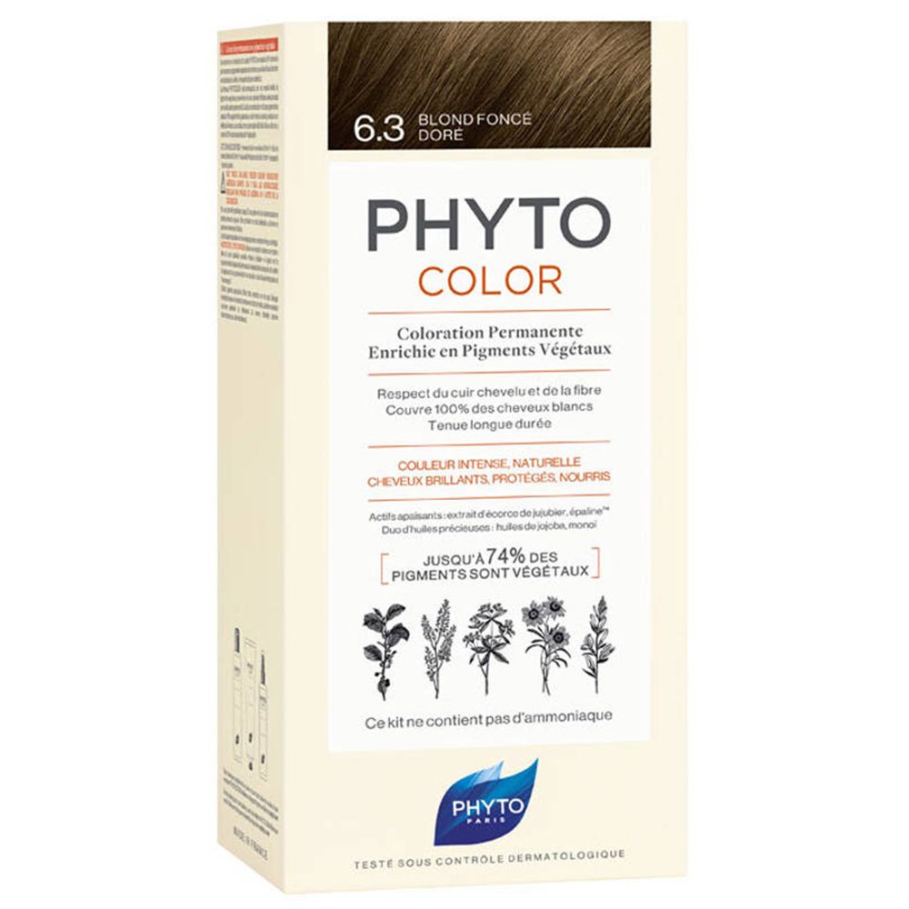 PHYTOCOLOR 6.3 Dunkelgoldblond blond