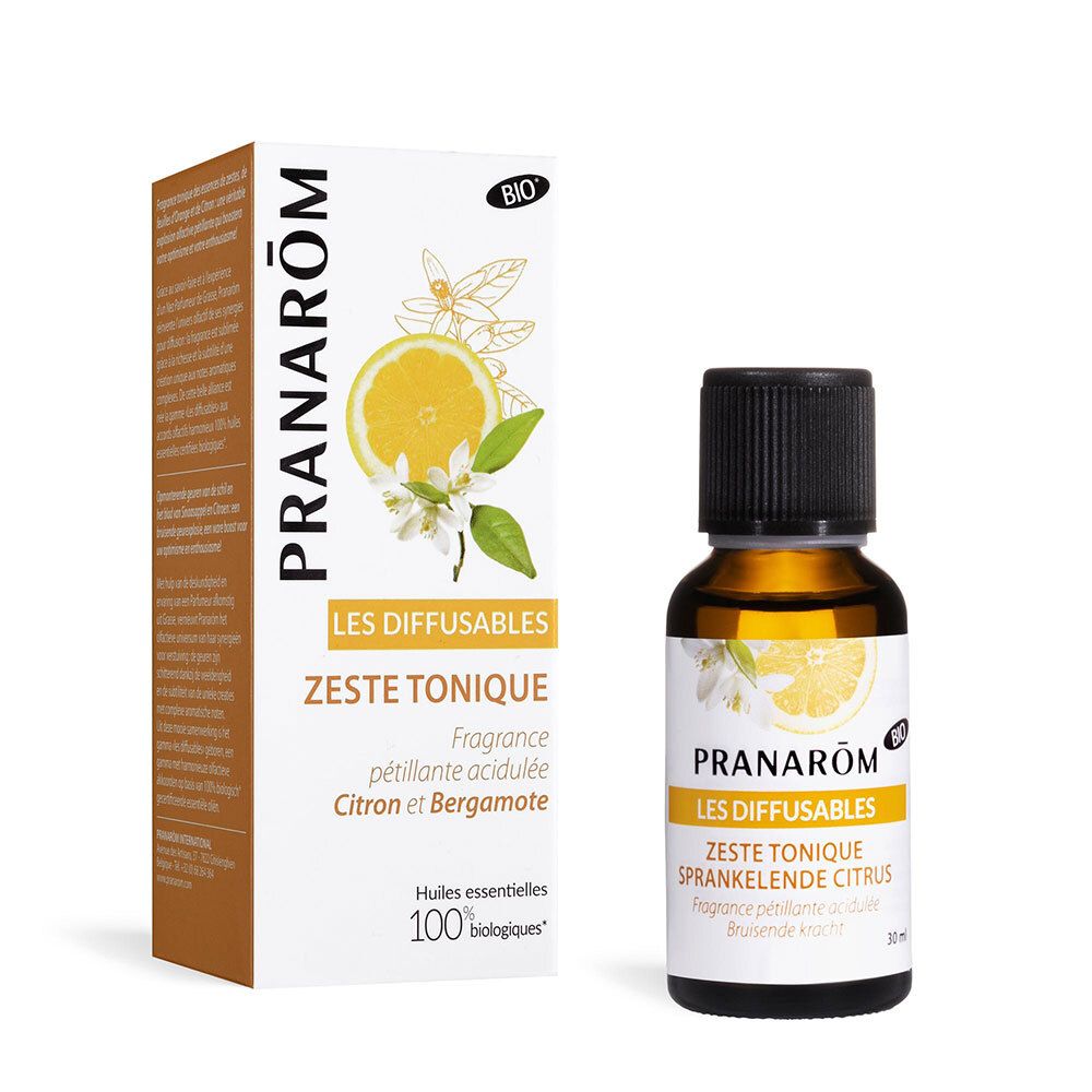 Pranarôm Les Diffusables Zeste Tonique Zitrone und Bergamotte Bio