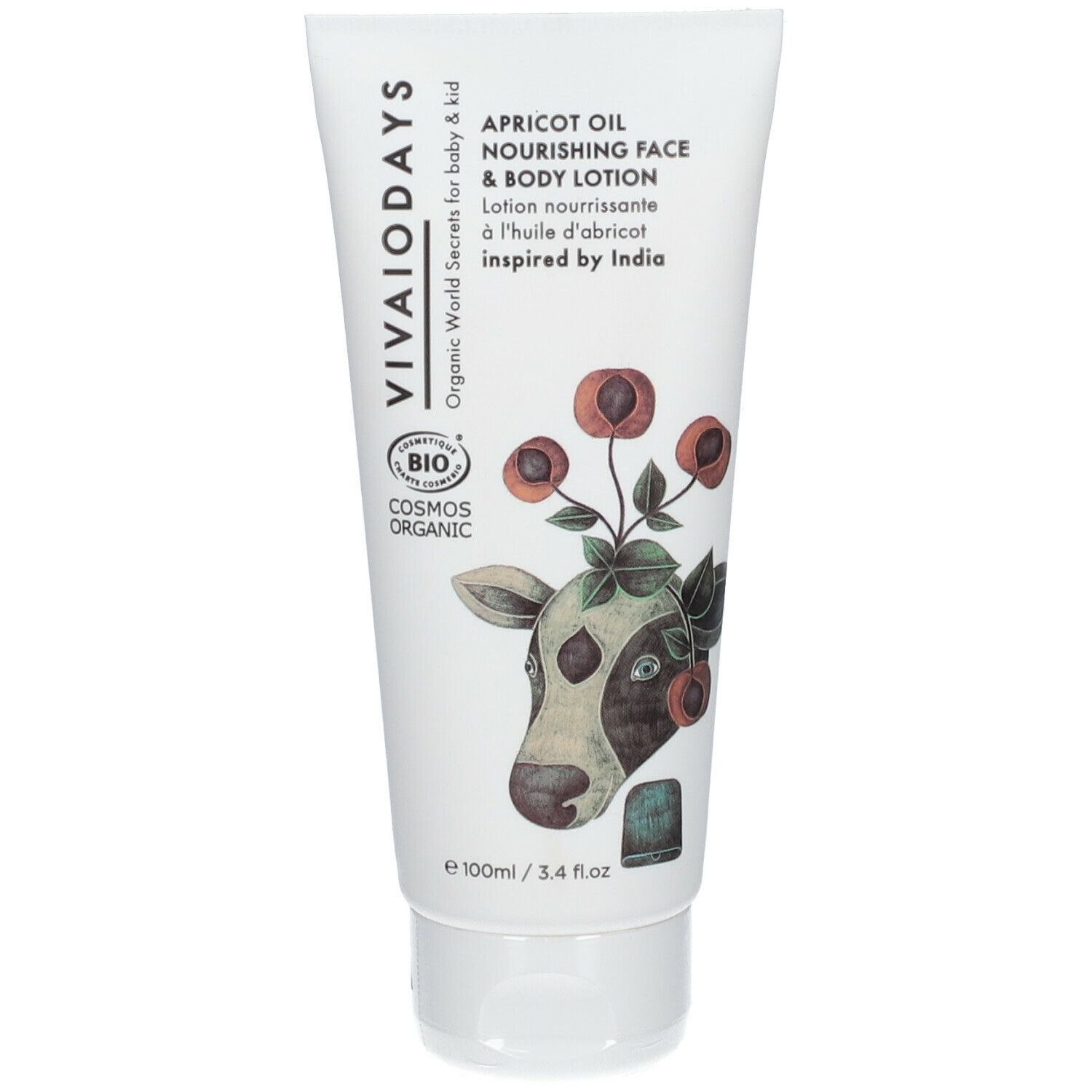 VIVAIODAYS Lotion nourrissante à l'hiule d'abricot