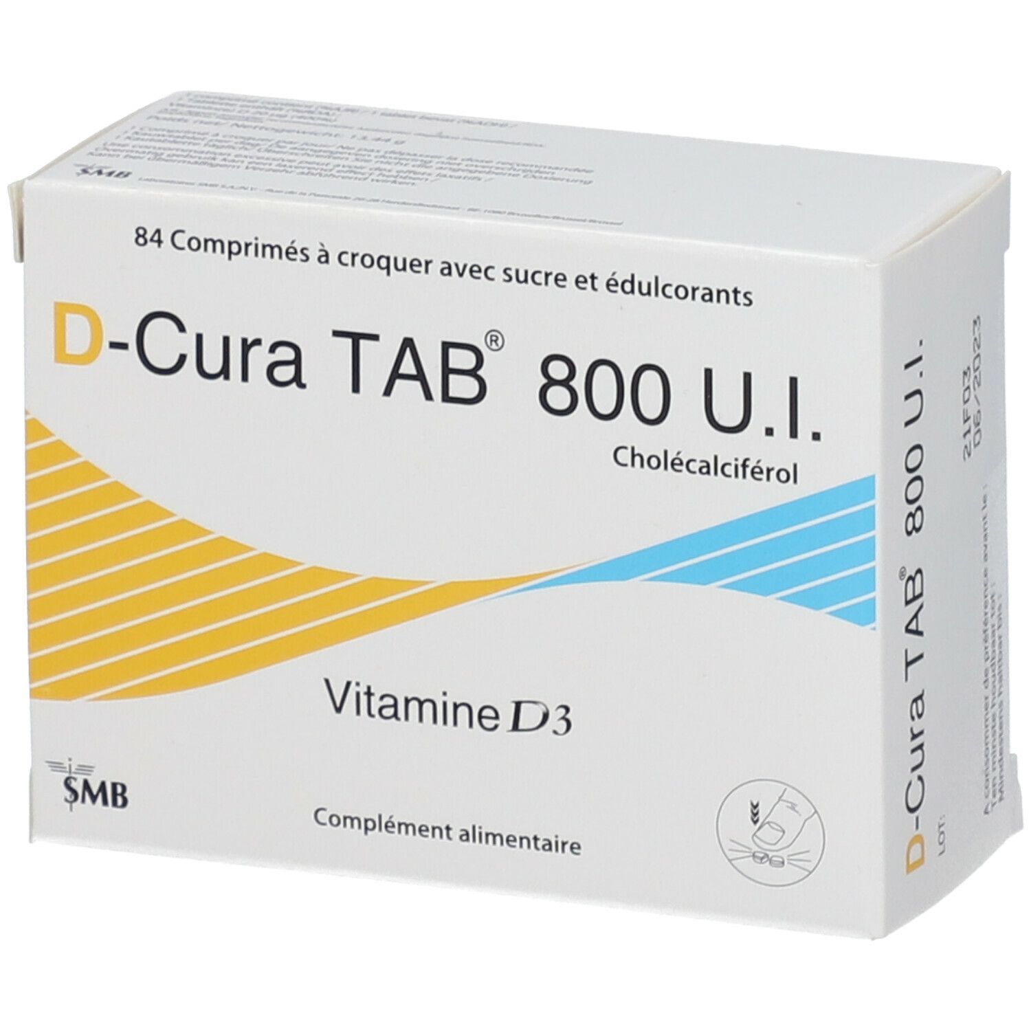 Image of D-CURA TAB® 800 I.E.