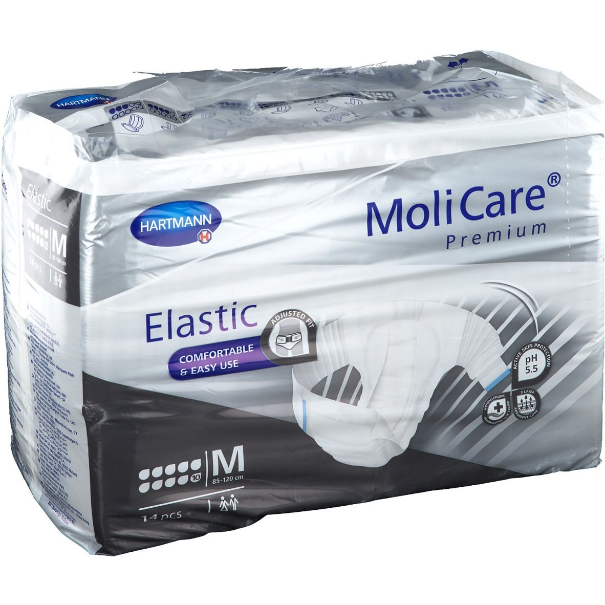 MoliCare® Premium Elastic 10 Tropfen Gr.M