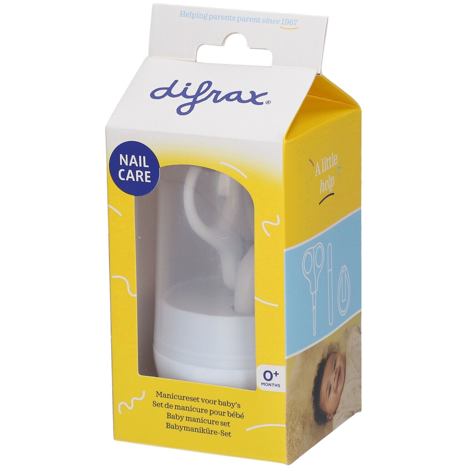 difrax® Maniküre Set De Luxe Weiß