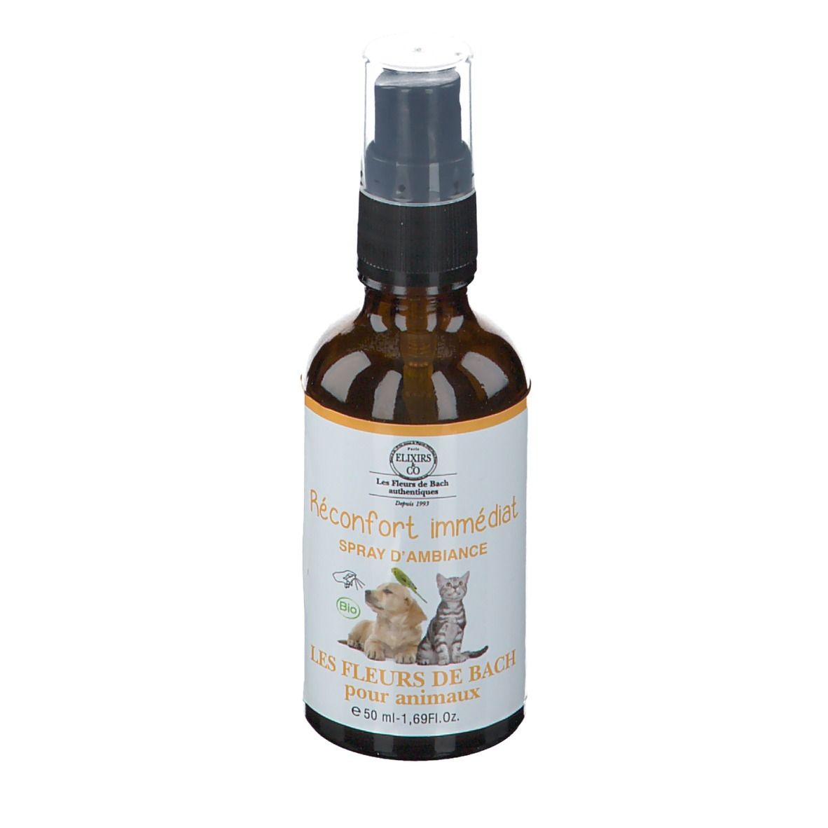 Elixirs & Co Les Fleurs Bachblüten Beruhigungsspray für Tiere