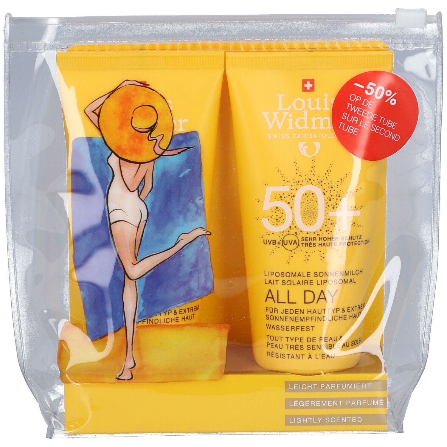 Louis Widmer Sun All Day SPF50+ leicht duftend