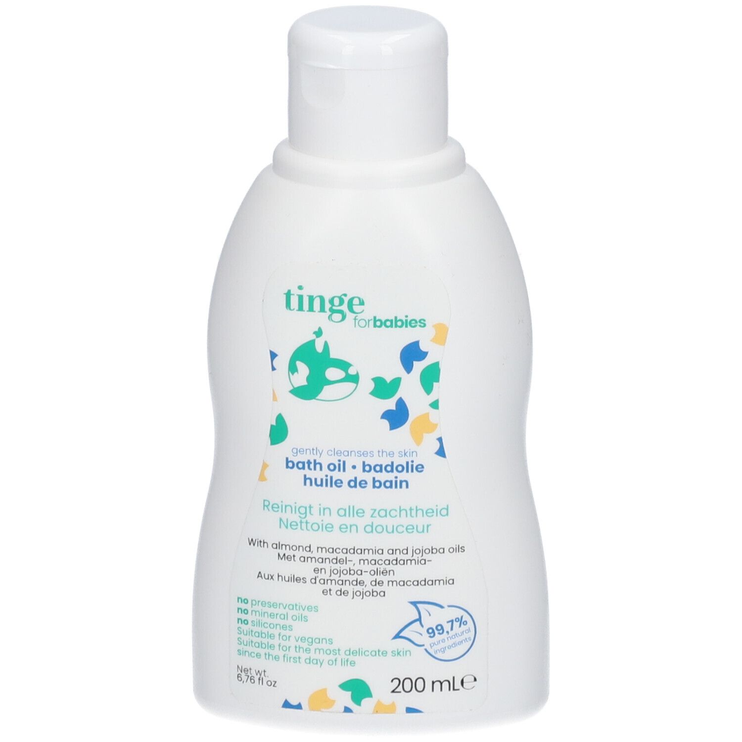 tinge for babies Badeöl
