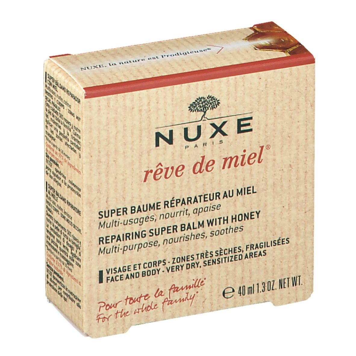 Nuxe Rêve de miel® Super baume réparateur au miel shopapotheke.ch Nuxe Rêve de miel® Super baume réparateur au miel shopapotheke.ch