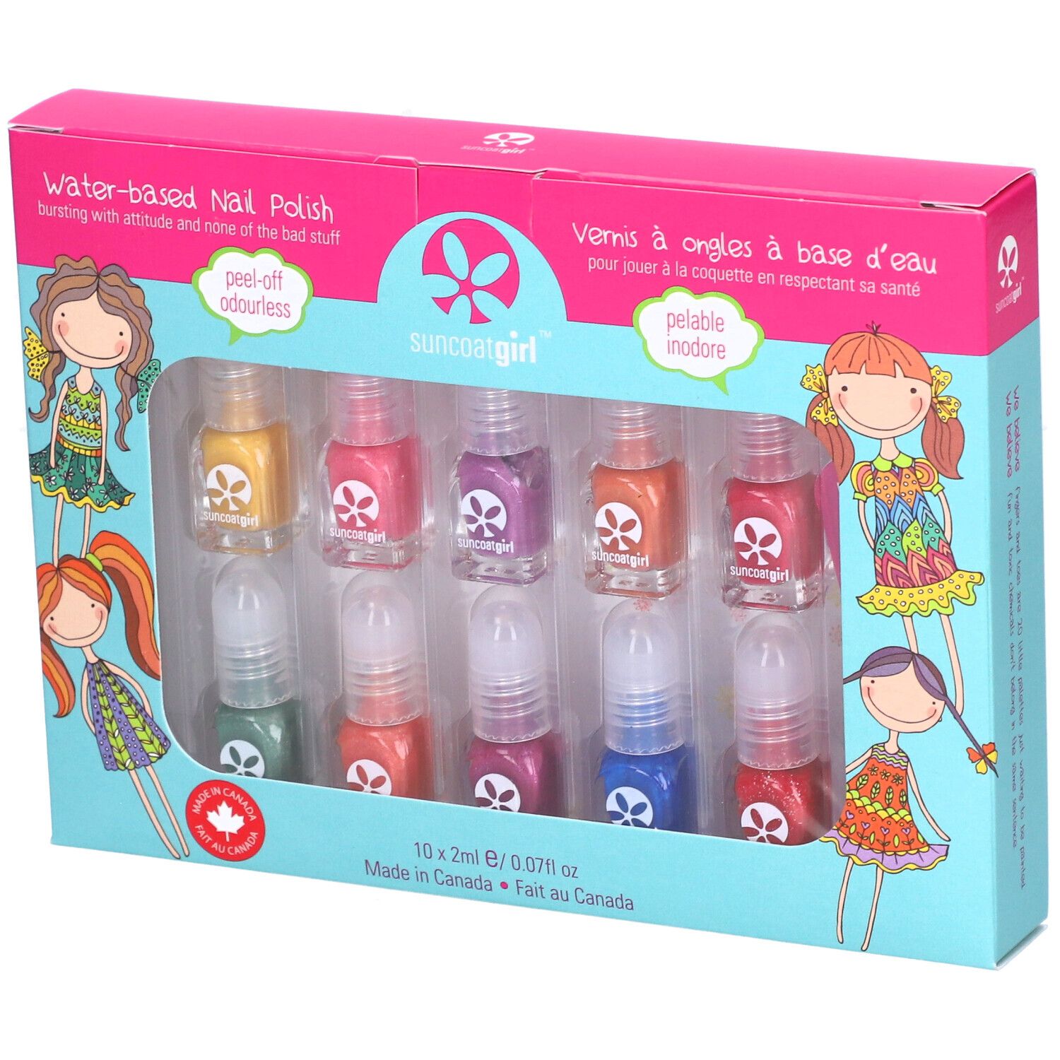 Suncoatgirl™ Nagellack auf Wasserbasis