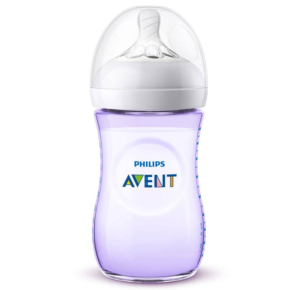 Image of Philips Avent Naturnah Flasche 260 ml Lila