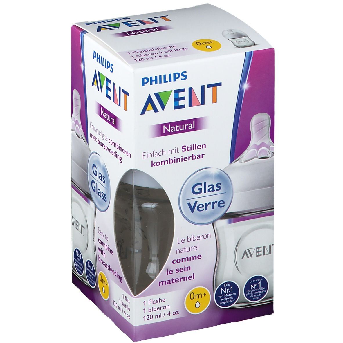Image of Philips Avent Naturnah Flasche 120 ml