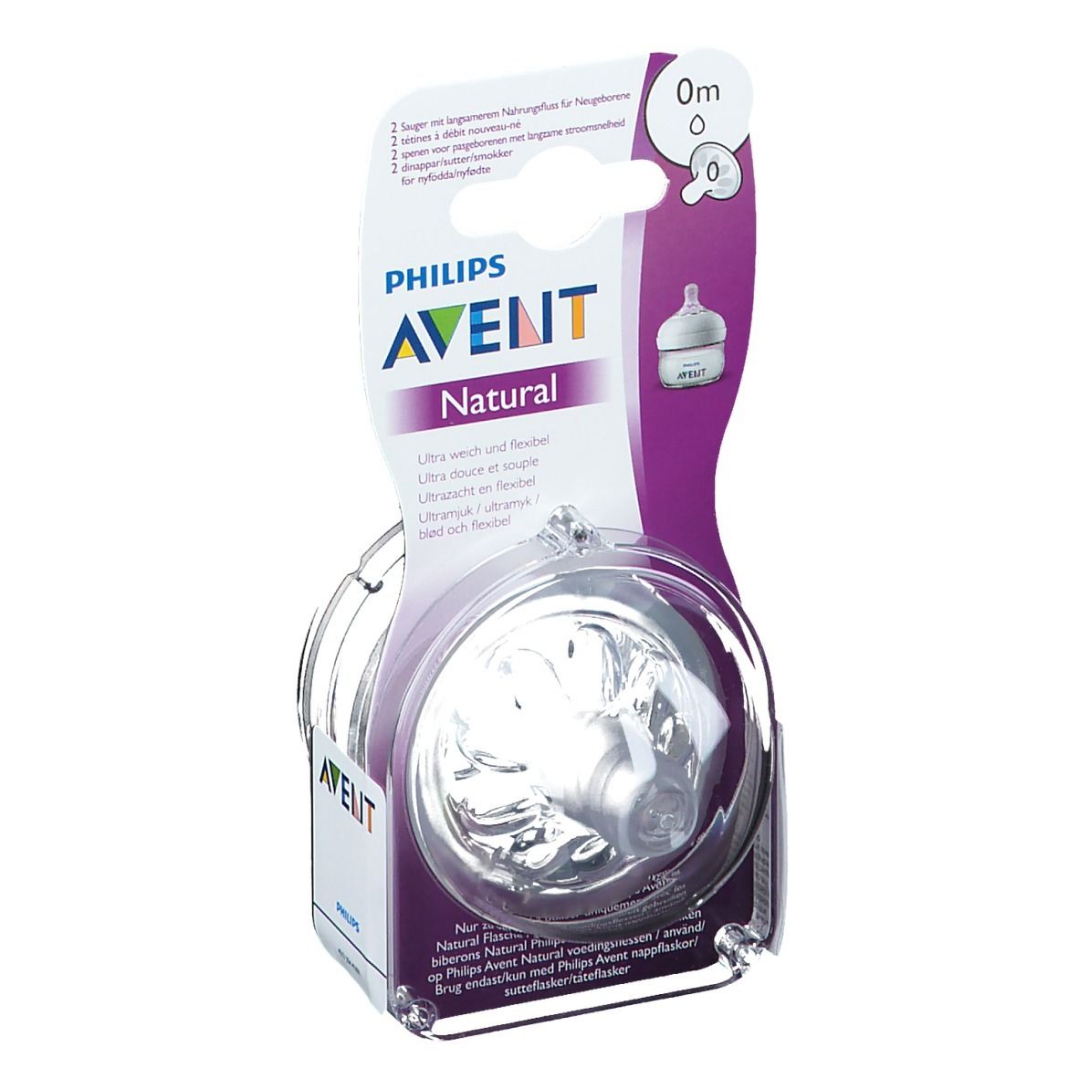 Image of Philips Avent Naturnah Sauger ab 0 Monaten