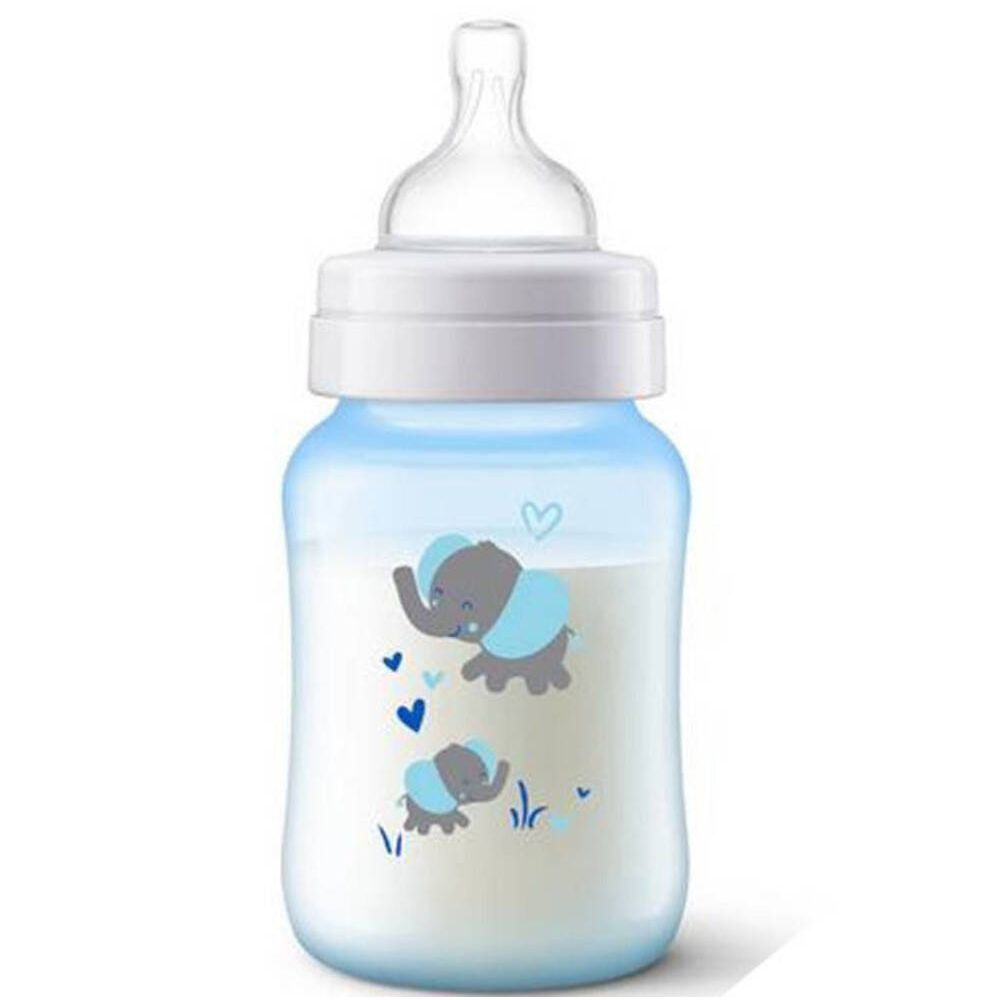Image of Avent Babyflasche anti-colic 260 ml Blau