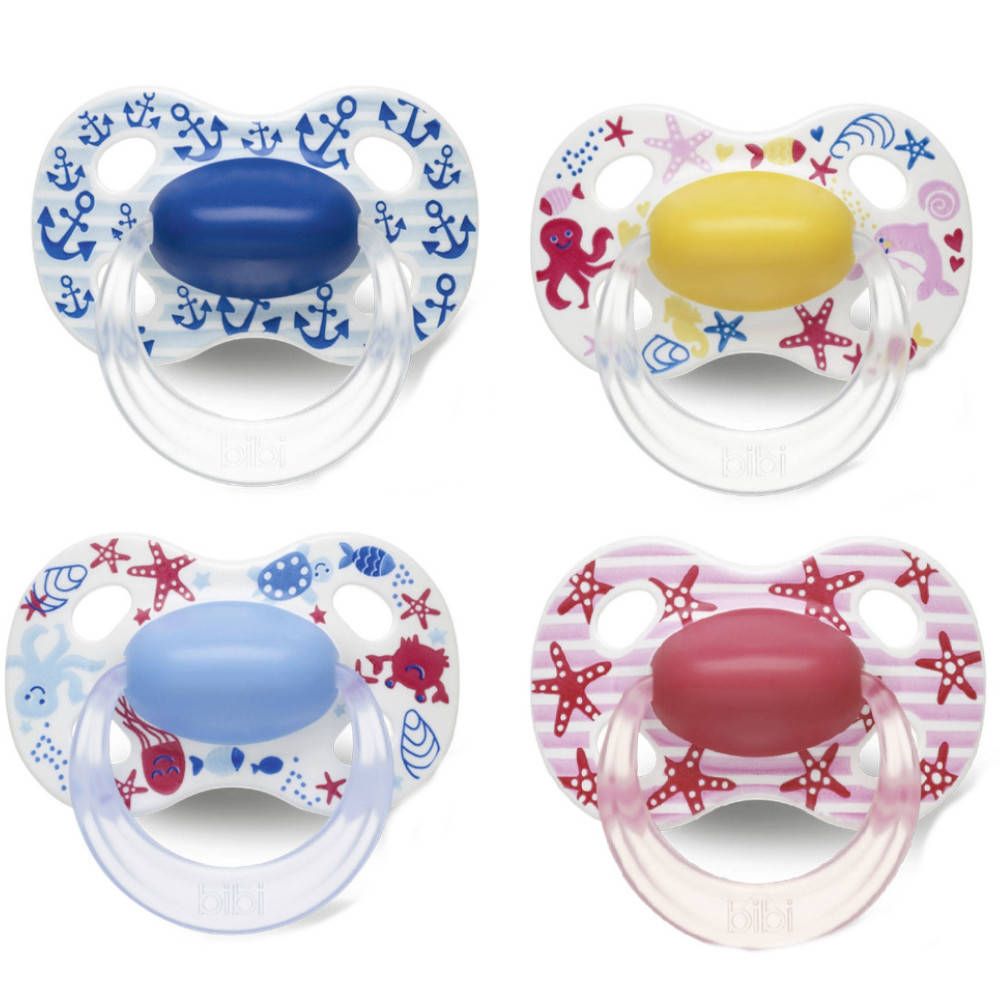 bibi® Happiness Sucette Naturel Trend 0-6 mois