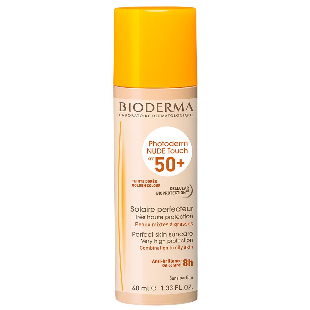 BIODERMA Photoderm NUDE Touch SPF 50+ Teinte Dorée
