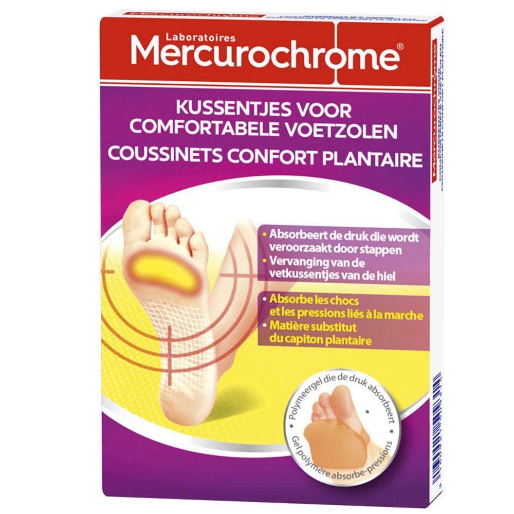 Mercurochrome® Plantar Komfortpolster