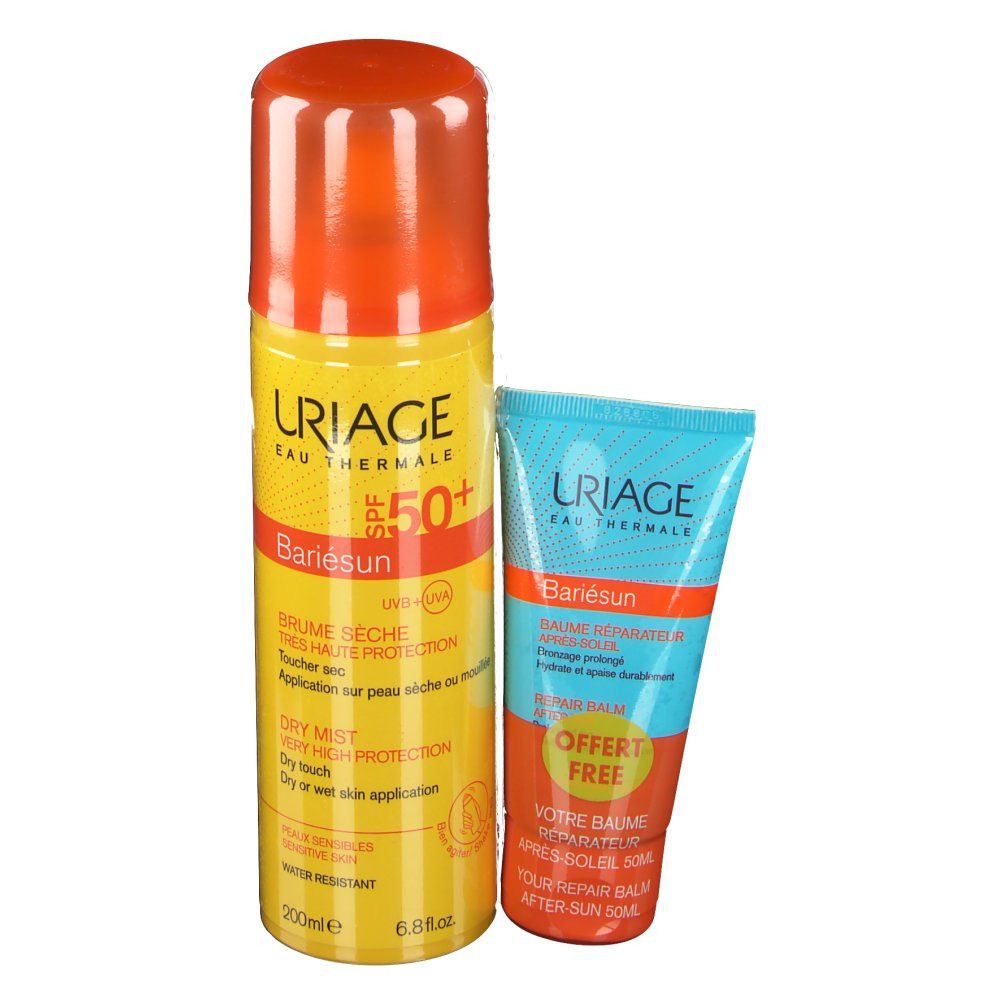 URIAGE Bariésun Brume sèche SPF50+ + Baume réparateur