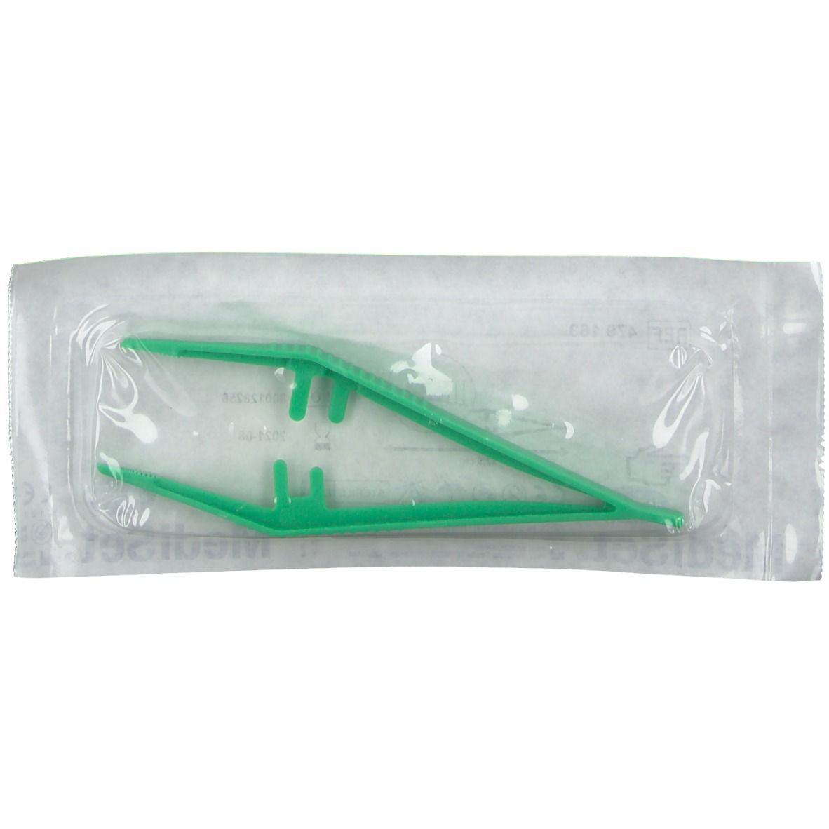 MediSet® Anatomische Pinzette aus Plastik steril