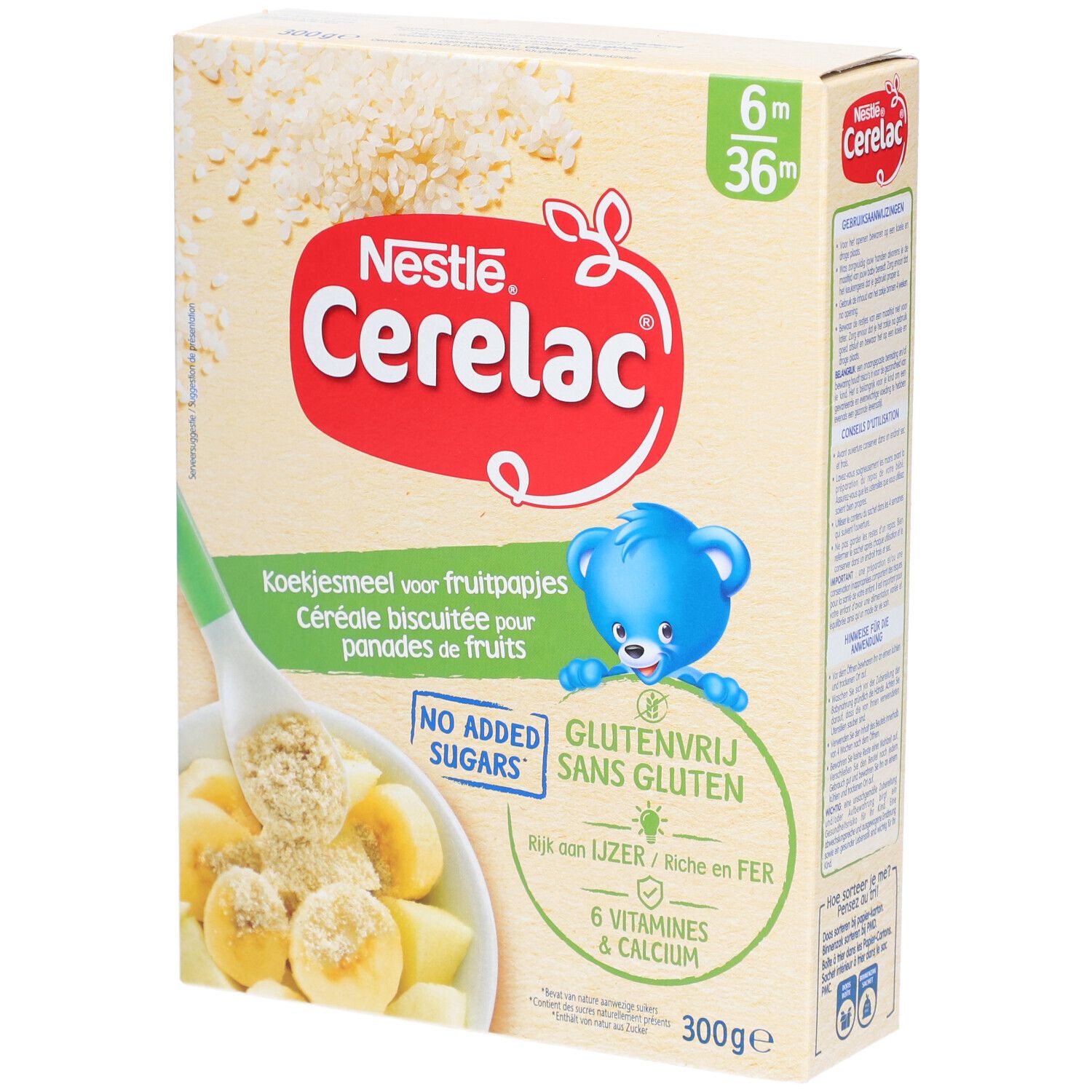 Nestlé® Cerelac® Céréale Biscuitée Dès 4/ 6 mois