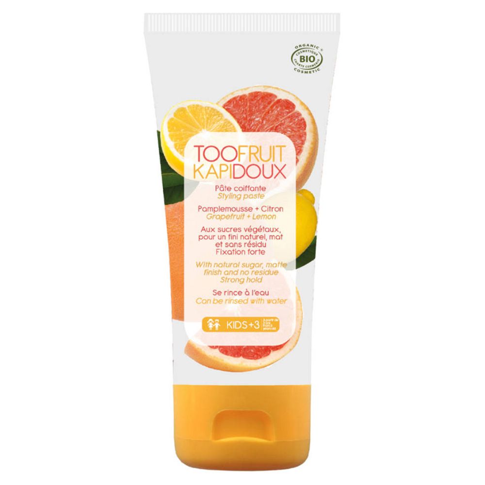 Image of Toofruit Kapidoux Styling Paste für Kinder Grapefruit + Zitrone