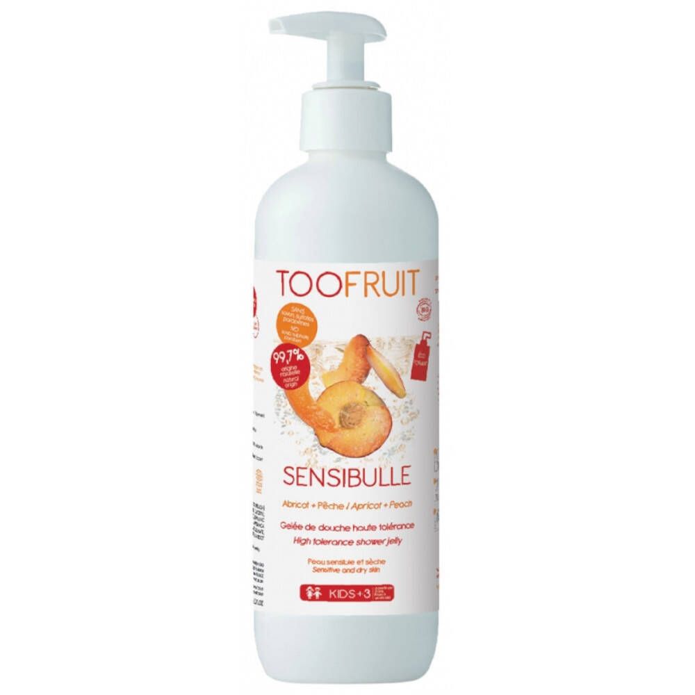 SENSITIVE TOOFRUIT Duschgel Aprikose und Pfirsich
