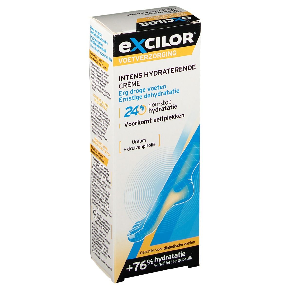 eXcilor® Soin des pieds Crème hydra-intense