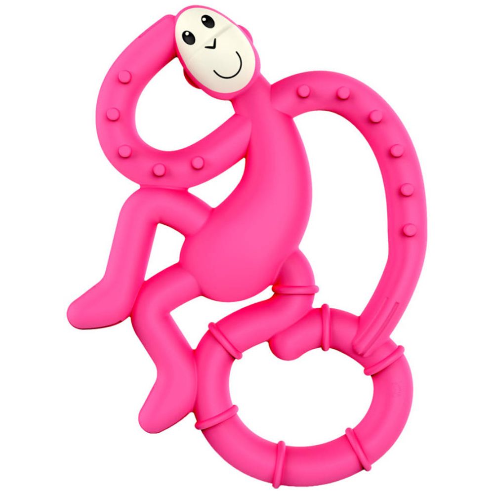 Image of Streichholz-Affe Mini-Zahnspielzeug Pink