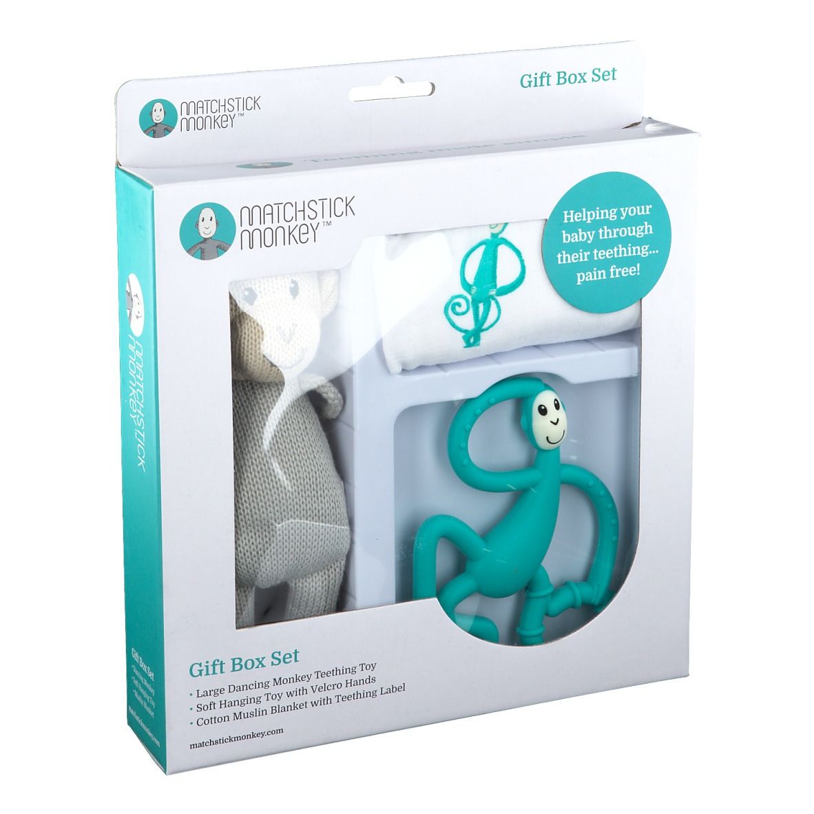 Matchstick Monkey Coffret de dentition Vert