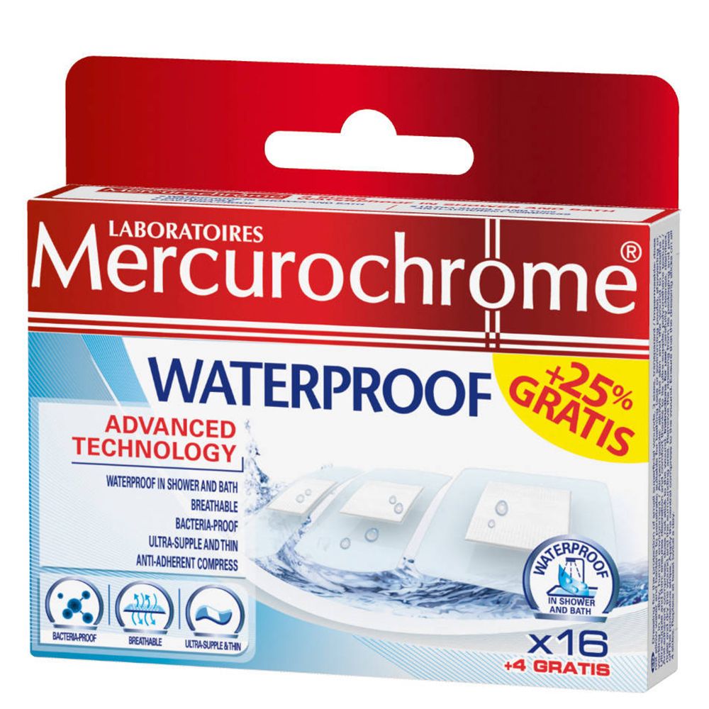Image of Mercurochrome Pansements Wasserdicht