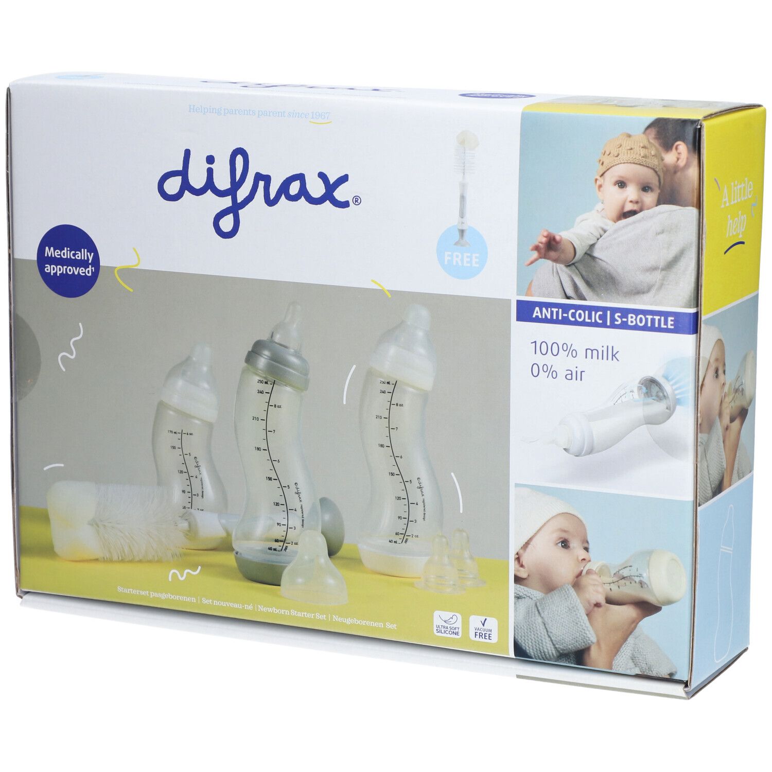 Image of Difrax® Neugeborenen-Set mit Bürste