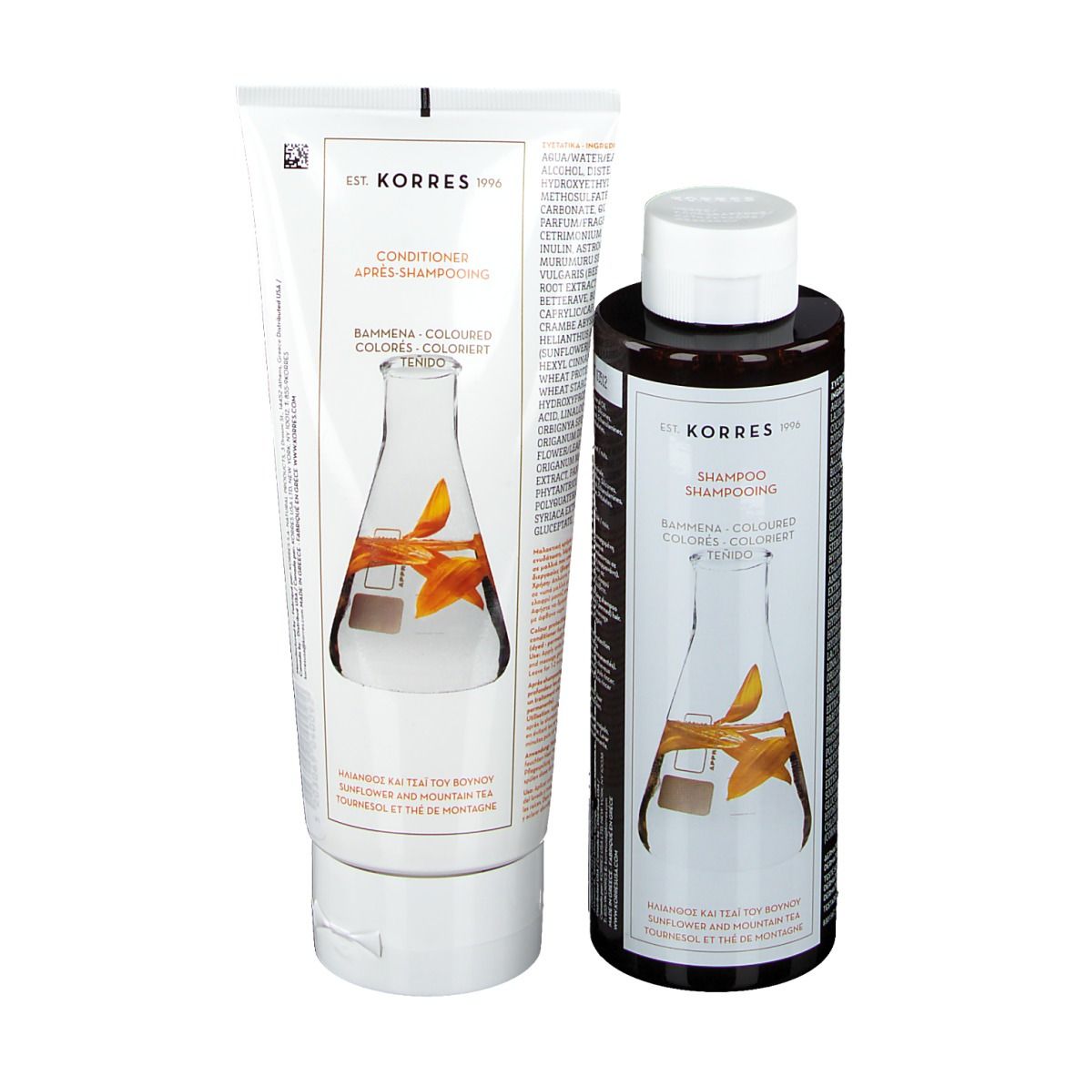 KORRES® Shampoo Sonnenblume & Bergtee
