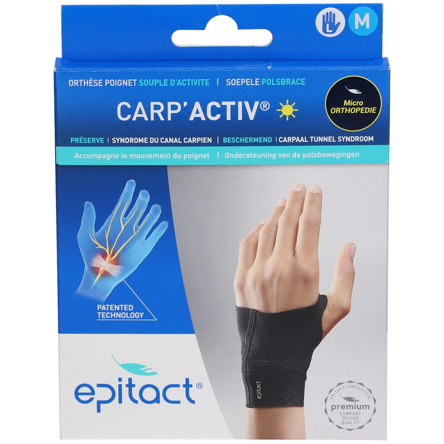 Epitact® Handgelenkorthese CARP'Activ™ Links Medium