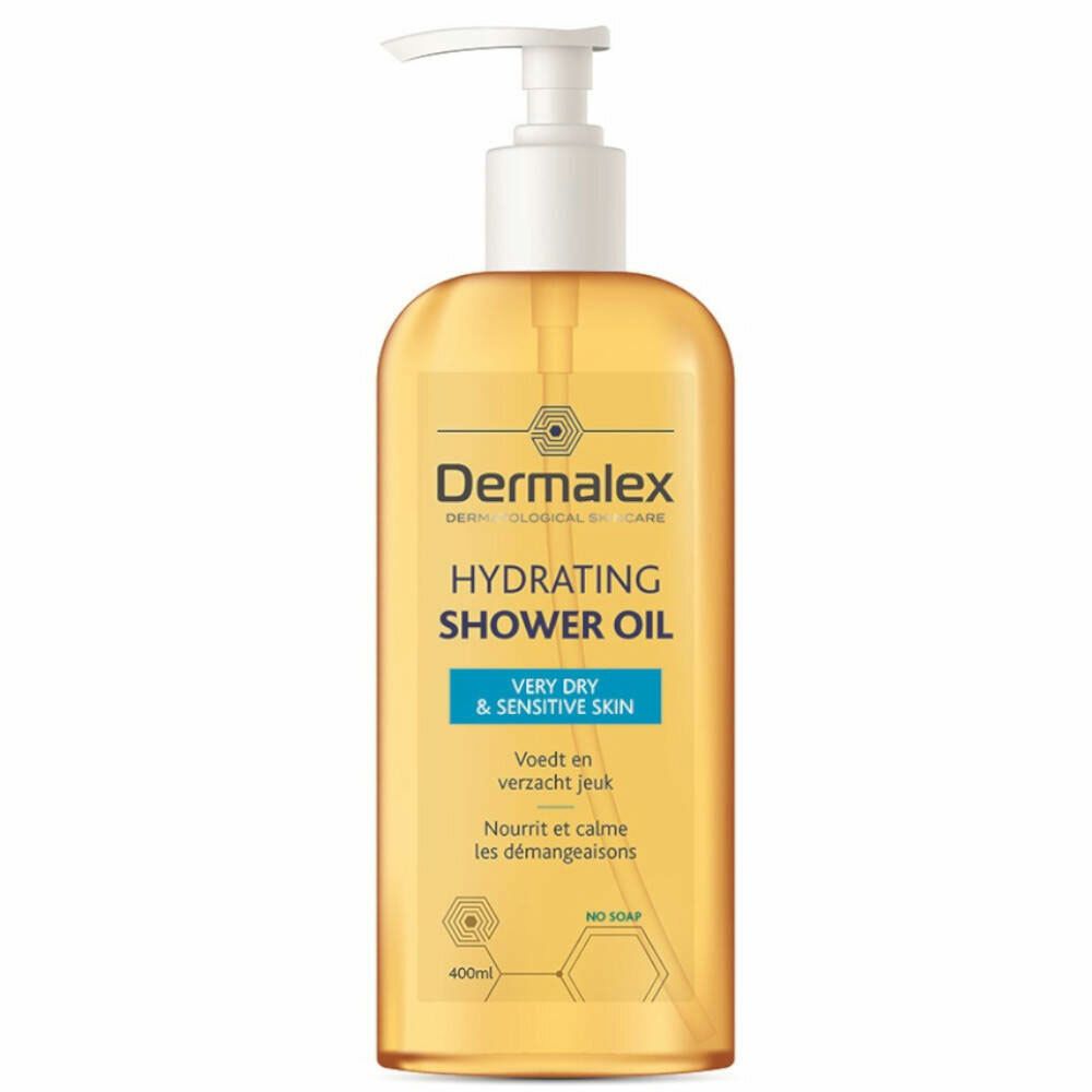Image of Dermalex Feuchtigkeitsspendendes Duschöl für empfindliche und sehr trockene Haut