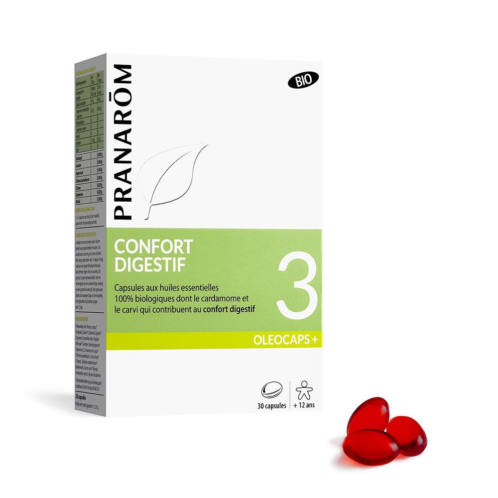Pranarom Oleocaps + 3 Verdauungskomfort Bio