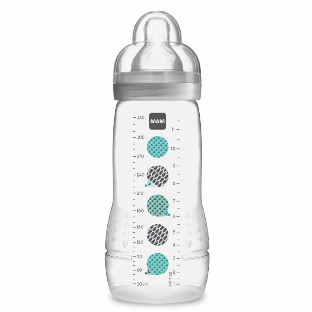 Image of MAM Easy Active™ Baby Bottle Pattern 330 ml Babyflasche ab 4 Monate