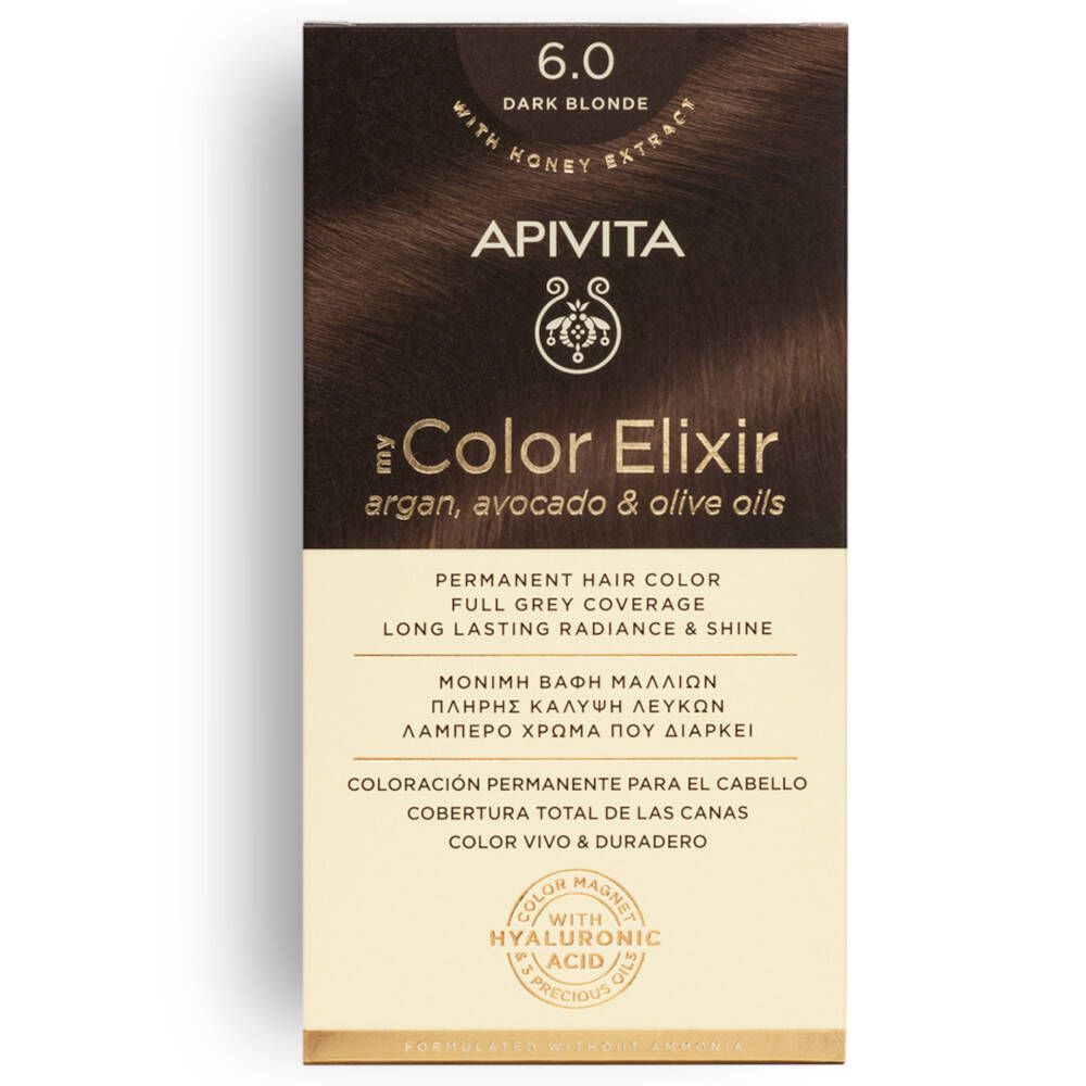 Image of APIVITA My Color Elixir 6.0 Dark Blonde