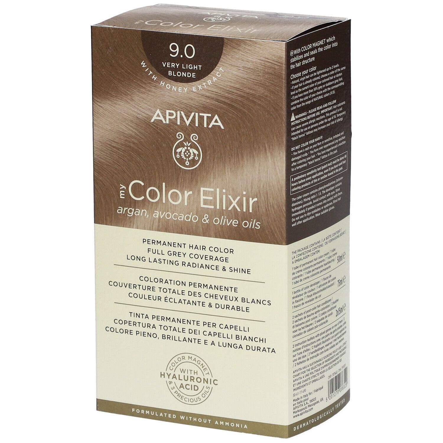 Image of APIVITA My Color Elixir 9.0 Sehr helles Blond