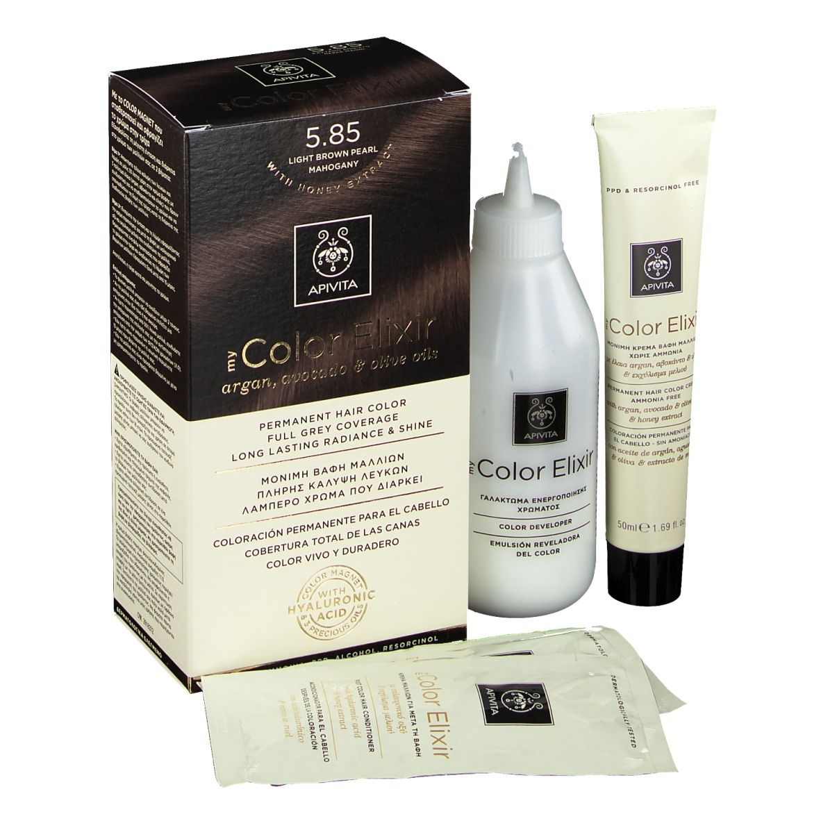 APIVITA My Color Elixir 5.85 Marron claire Pearl Mahogany