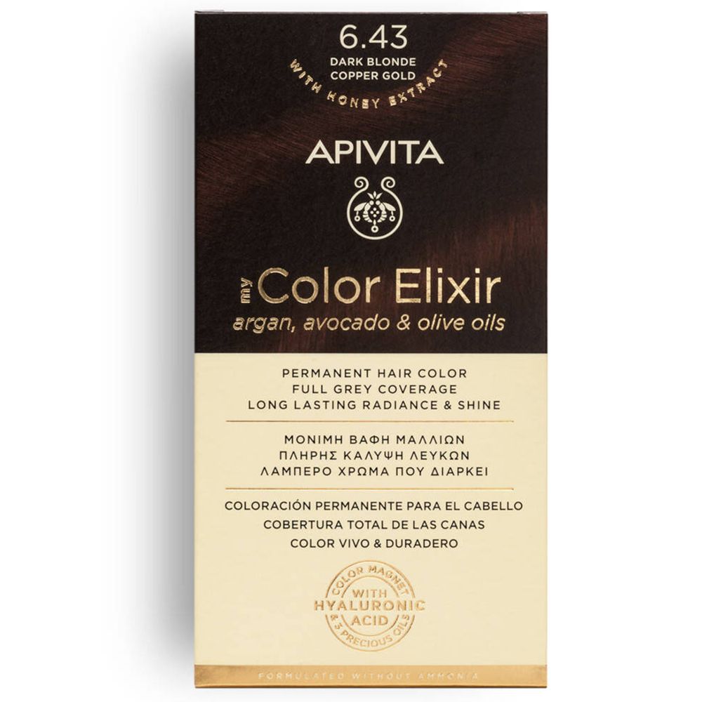 APIVITA My Color Elixir 6.43 Blond foncé Kupfer Gold