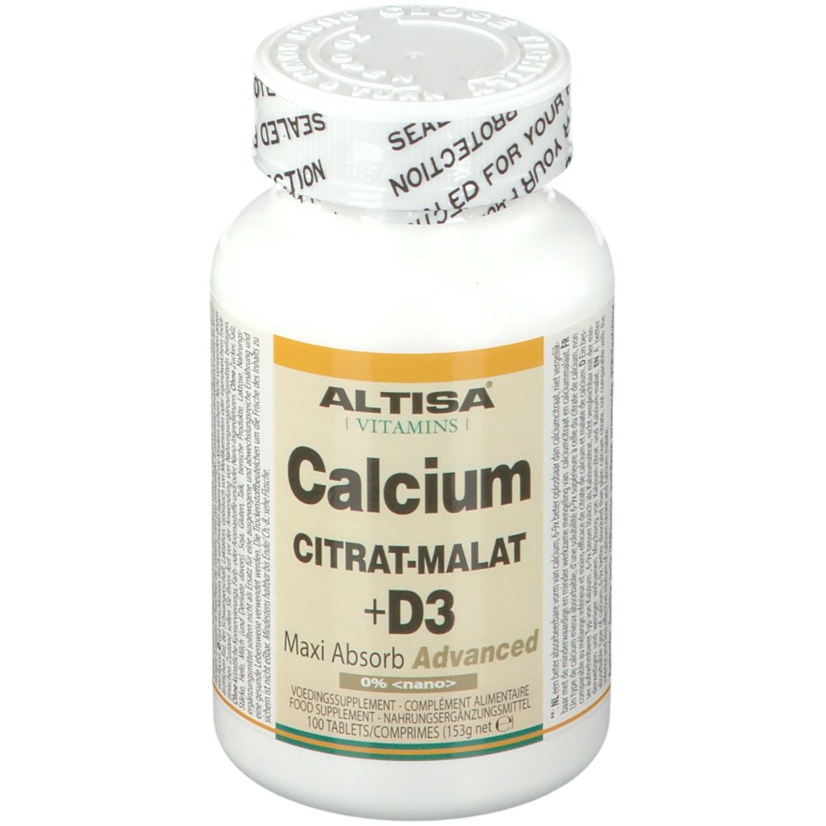 Image of ALTISA VITAMINS Calcium CITRAT-MALAT + D3
