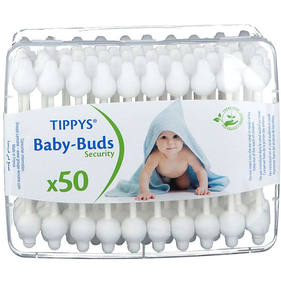 Image of Tippys® Wattestäbchen für Babys