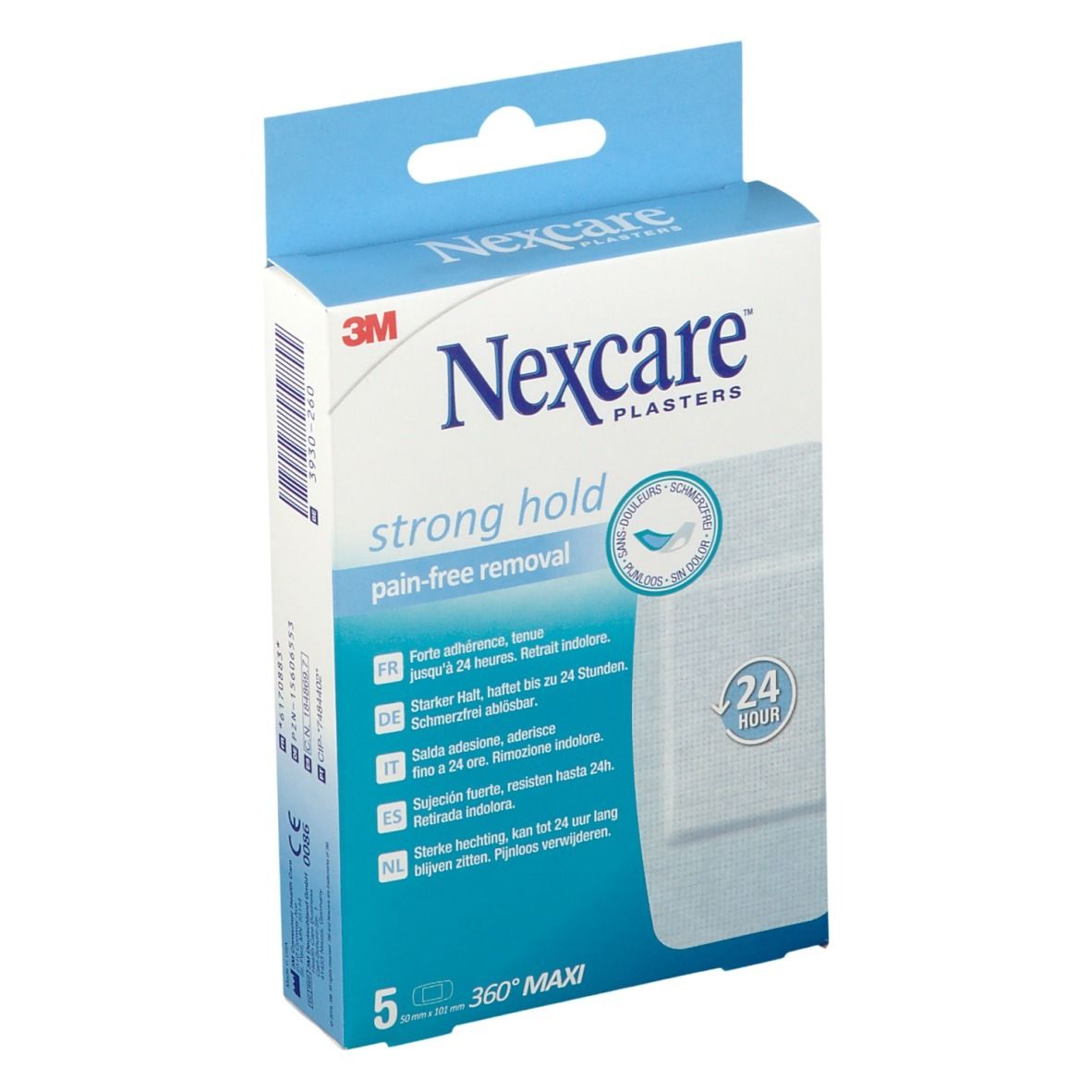 Image of Nexcare™ Strong Hold Maxi 50 mm x 101 mm