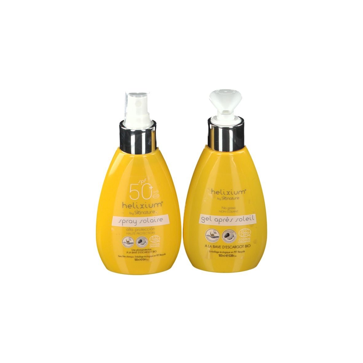 Helixium® Sonnenspray LSF 50+ + After Sun Gel