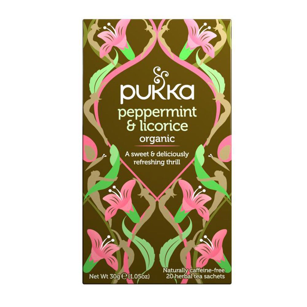 pukka Pfefferminz und Lakritze