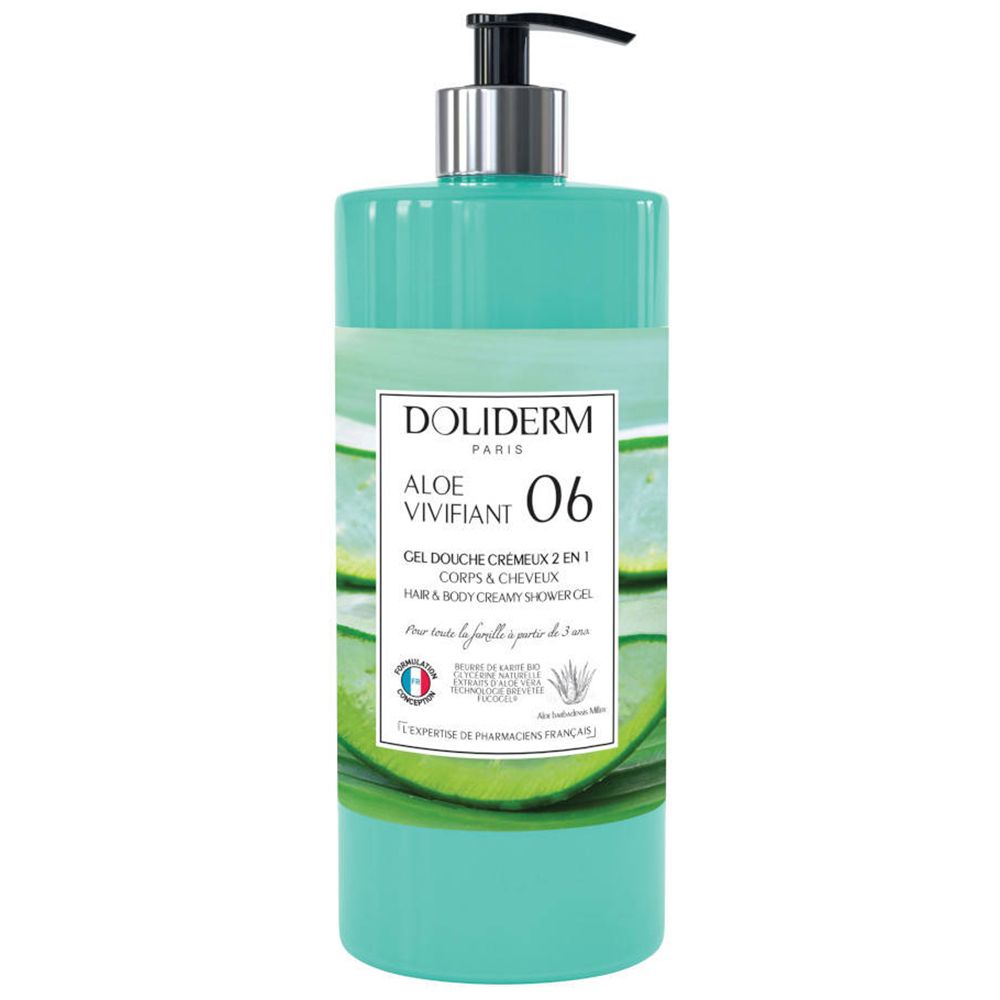 DOLIDERM ALOE VIVIFIANT 06 Cremiges Duschgel 2 in 1